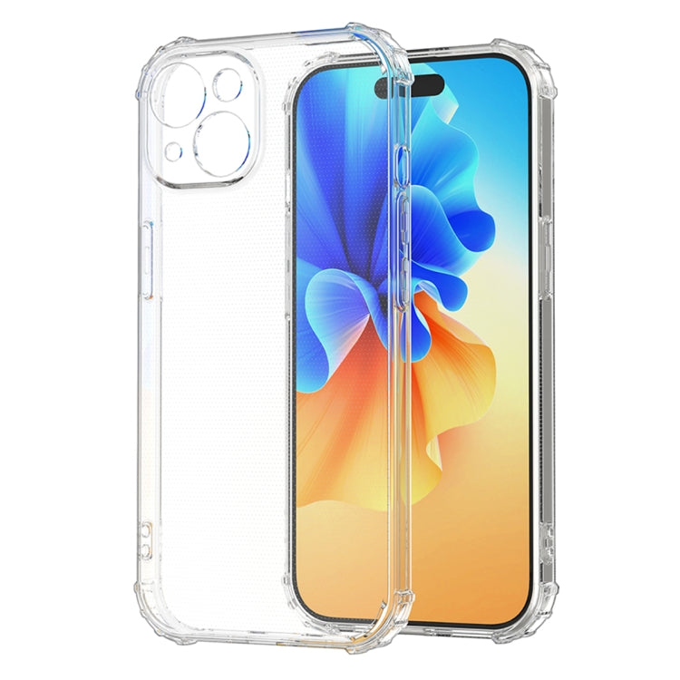 Four-Corner Shockproof Clear TPU Phone Case