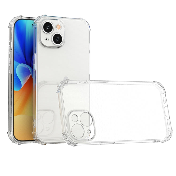 Four-Corner Shockproof Clear TPU Phone Case, For iPhone 17 Pro Max, For iPhone 17 Pro, For iPhone 17, For iPhone Air, For iPhone 16 Pro Max, For iPhone 16 Pro, For iPhone 16 Plus, For iPhone 16, For iPhone 15 Pro Max, For iPhone 15 Pro, For iPhone 15 P...