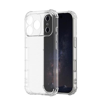 Four-Corner Shockproof Clear TPU Phone Case, For iPhone 17 Pro Max, For iPhone 17 Pro, For iPhone 17, For iPhone Air, For iPhone 16 Pro Max, For iPhone 16 Pro, For iPhone 16 Plus, For iPhone 16, For iPhone 15 Pro Max, For iPhone 15 Pro, For iPhone 15 P...
