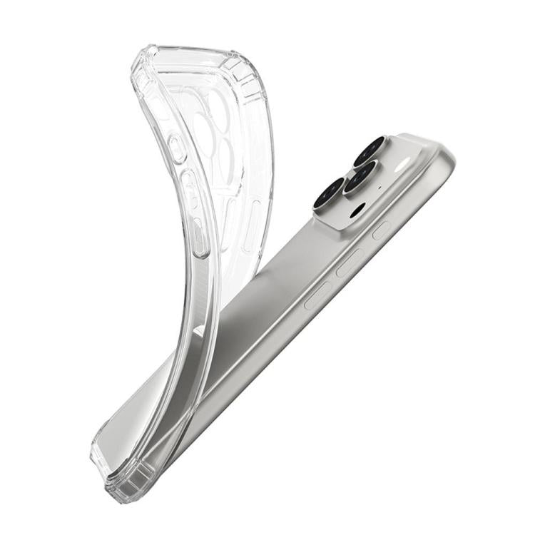 Four-Corner Shockproof Clear TPU Phone Case, For iPhone 18 Pro, For iPhone 18 Pro Max, For iPhone 17 Pro Max, For iPhone 17 Pro, For iPhone 17, For iPhone 17 Air, For iPhone 16 Pro Max, For iPhone 16 Pro, For iPhone 16 Plus, For iPhone 16              ...