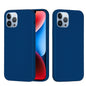 Solid Color Silicone Phone Case