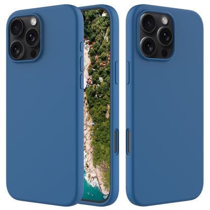 Solid Color Silicone Phone Case, For iPhone Air, For iPhone 16 Pro Max