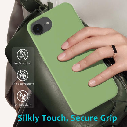 Solid Color Silicone Phone Case, For iPhone 17e / 16e, For iPhone 17