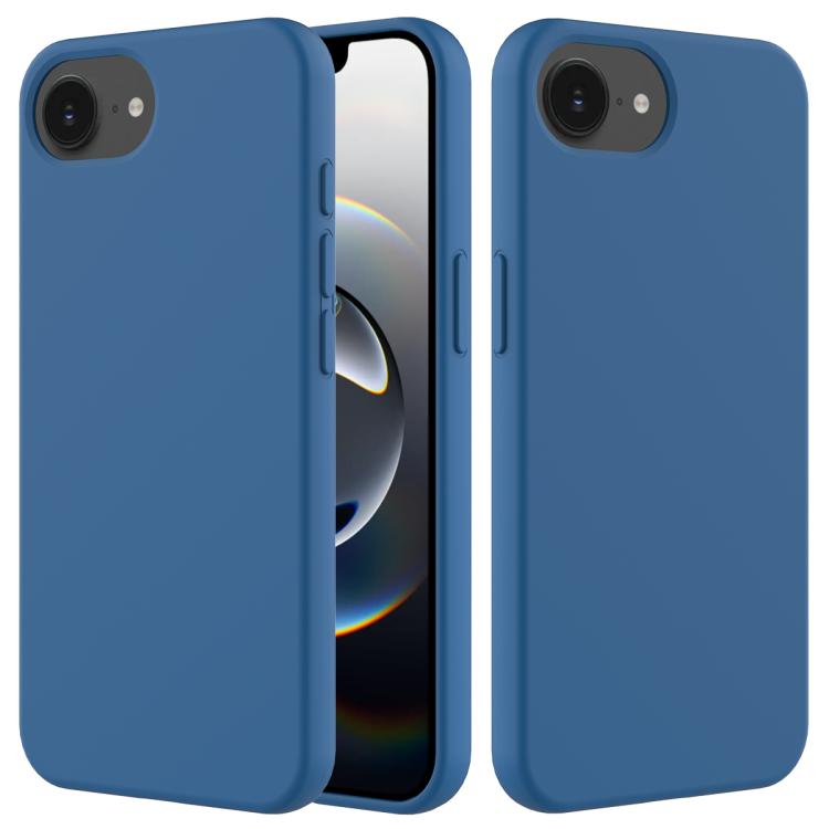Solid Color Silicone Phone Case, For iPhone 17e / 16e, For iPhone 17