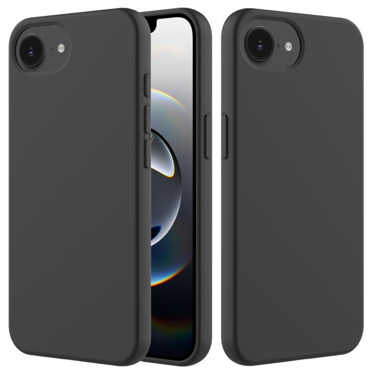 Solid Color Silicone Phone Case, For iPhone 17e / 16e, For iPhone 17