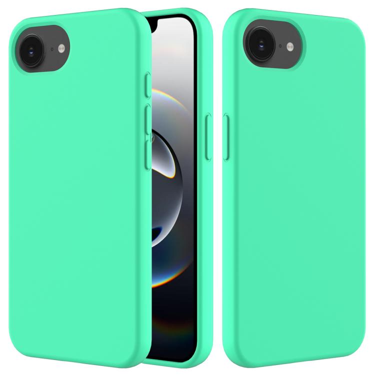 Solid Color Silicone Phone Case, For iPhone 17e / 16e, For iPhone 17