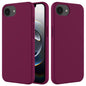 Solid Color Silicone Phone Case, For iPhone 17e / 16e, For iPhone 17