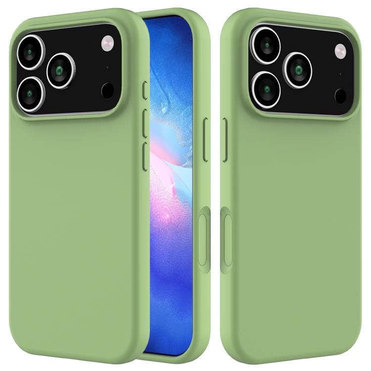 Solid Color Silicone Phone Case, For iPhone 18 Pro / 17 Pro, For iPhone 18 Pro Max / 17 Pro Max