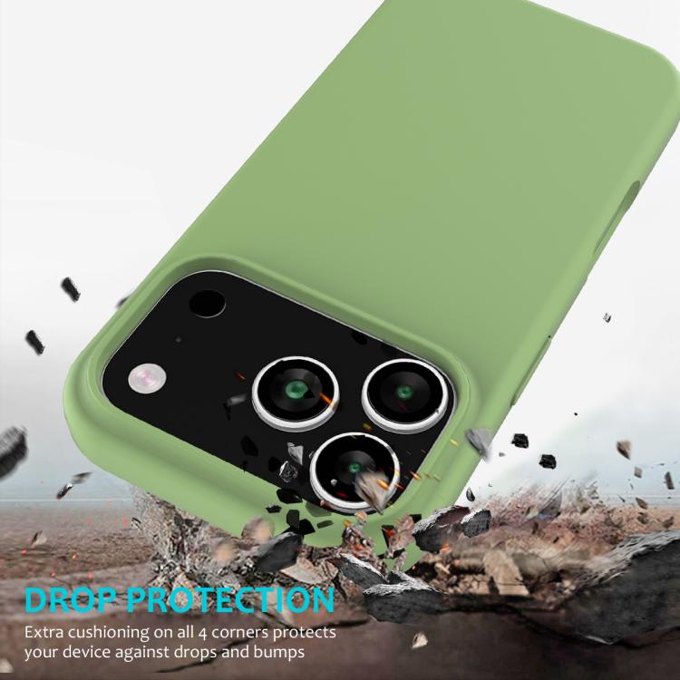 Solid Color Silicone Phone Case, For iPhone 17 Pro, For iPhone 17
