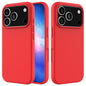 Solid Color Silicone Phone Case, For iPhone 18 Pro / 17 Pro, For iPhone 18 Pro Max / 17 Pro Max