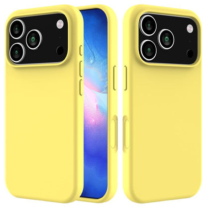 Solid Color Silicone Phone Case, For iPhone 18 Pro / 17 Pro, For iPhone 18 Pro Max / 17 Pro Max