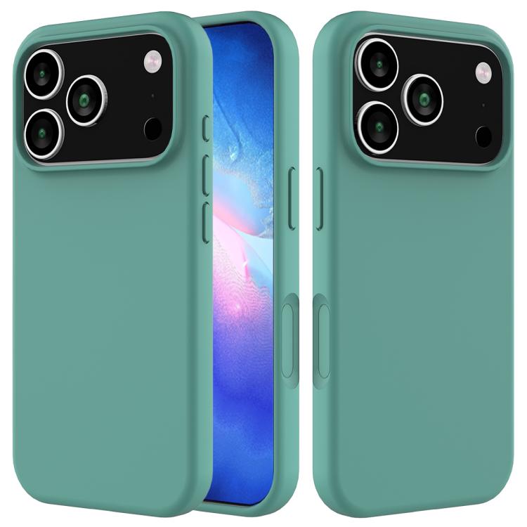 Solid Color Silicone Phone Case, For iPhone 18 Pro / 17 Pro, For iPhone 18 Pro Max / 17 Pro Max