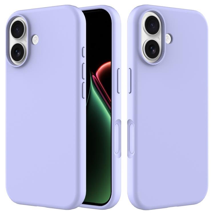 Solid Color Silicone Phone Case, For iPhone 17e / 16e, For iPhone 17
