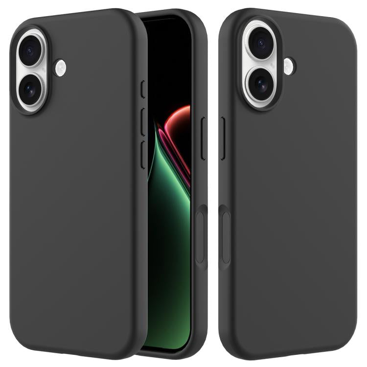 Solid Color Silicone Phone Case, For iPhone 17e / 16e, For iPhone 17