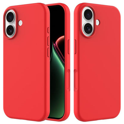Solid Color Silicone Phone Case, For iPhone 17e / 16e, For iPhone 17