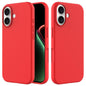 Solid Color Silicone Phone Case, For iPhone 17e / 16e, For iPhone 17
