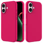 Solid Color Silicone Phone Case, For iPhone 17 Pro, For iPhone 17