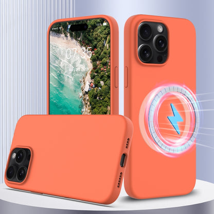 Shockproof Silicone Magsafe Phone Case, For iPhone Air, For iPhone 16 Pro Max