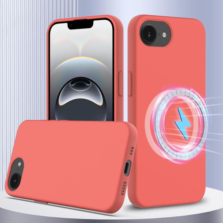 Shockproof Silicone Magsafe Phone Case, For iPhone 17e / 16e, For iPhone 17