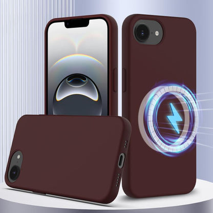 Shockproof Silicone Magsafe Phone Case, For iPhone 17e / 16e, For iPhone 17