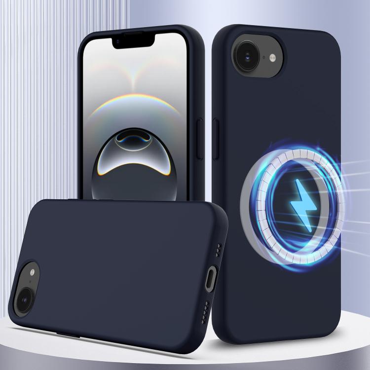 Shockproof Silicone Magsafe Phone Case, For iPhone 17e / 16e, For iPhone 17