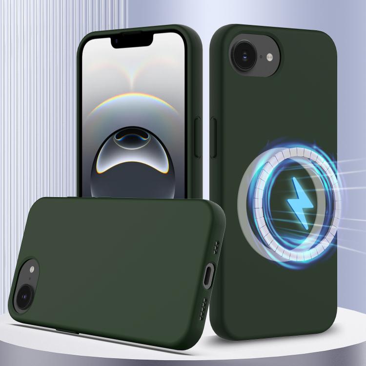 Shockproof Silicone Magsafe Phone Case, For iPhone 17e / 16e, For iPhone 17