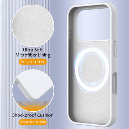 Shockproof Silicone Magsafe Phone Case, For iPhone 17 Pro, For iPhone 17