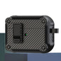 Carbon Fiber Magnetic Automatic Switch Earphone Protective Case, For AirPods 4 / AirPods 5, For AirPods Pro 2, For AirPods 3, For AirPods Pro