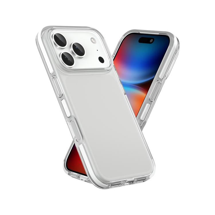 Two-color Shockproof High Transparency TPU Phone Case, For iPhone 18 Pro / 17 Pro, For iPhone 18 Pro Max / 17 Pro Max, For iPhone 17, For iPhone 17 Air, For iPhone 16 Pro Max, For iPhone 16 Pro, For iPhone 16 Plus, For iPhone 16