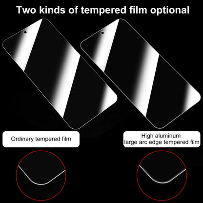 10pcs 0.26mm 9H 2.5D High Aluminum Tempered Glass Film