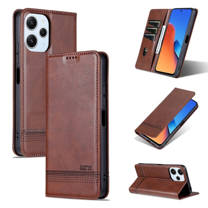 AZNS Magnetic Calf Texture Flip Leather Phone Case, Series 1