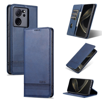 AZNS Magnetic Calf Texture Flip Leather Phone Case