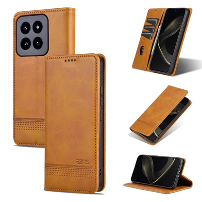 AZNS Magnetic Calf Texture Flip Leather Phone Case