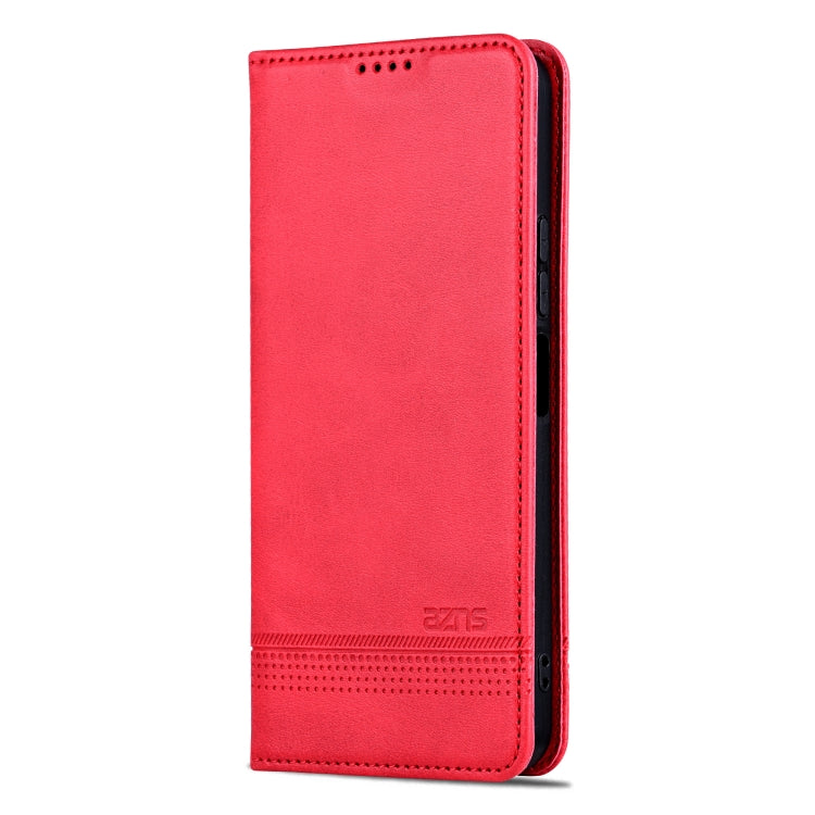 AZNS Magnetic Calf Texture Flip Leather Phone Case, Series 2