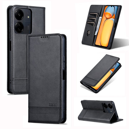 AZNS Magnetic Calf Texture Flip Leather Phone Case, Series 2