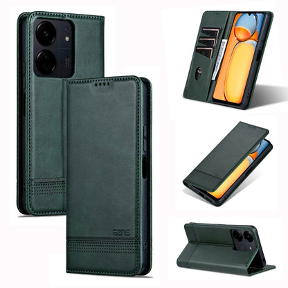 AZNS Magnetic Calf Texture Flip Leather Phone Case