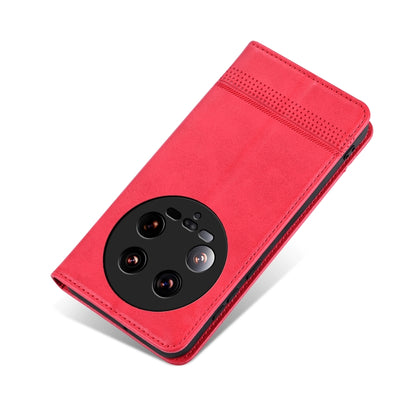 AZNS Magnetic Calf Texture Flip Leather Phone Case, Series 1