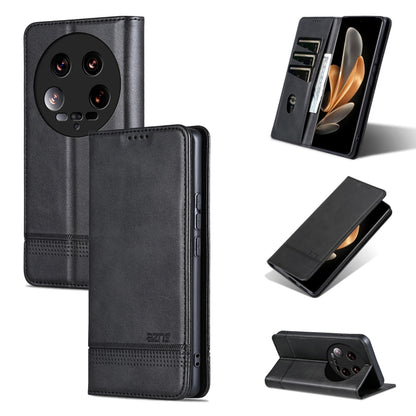 AZNS Magnetic Calf Texture Flip Leather Phone Case