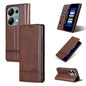 AZNS Magnetic Calf Texture Flip Leather Phone Case