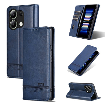 AZNS Magnetic Calf Texture Flip Leather Phone Case, Series 3