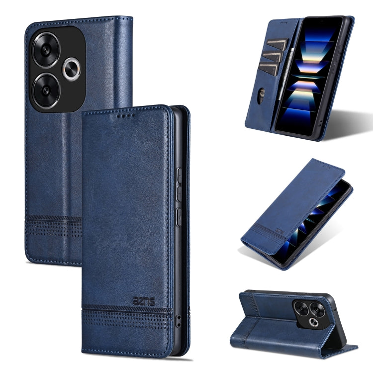 AZNS Magnetic Calf Texture Flip Leather Phone Case, Series 2