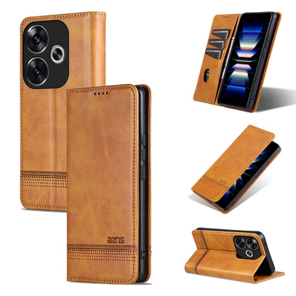 AZNS Magnetic Calf Texture Flip Leather Phone Case, Series 2