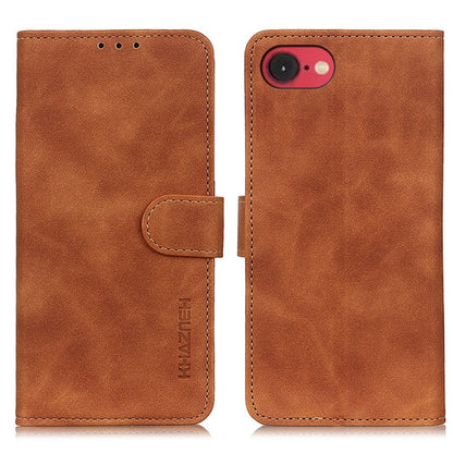 KHAZNEH Retro Texture Leather Phone Case