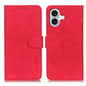 KHAZNEH Retro Texture Leather Phone Case, For iPhone 16e / 17e, For iPhone 17 Pro Max, For iPhone 17 Pro, For iPhone 17, For iPhone Air, For iPhone 16 Pro Max