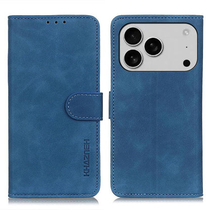 KHAZNEH Retro Texture Leather Phone Case