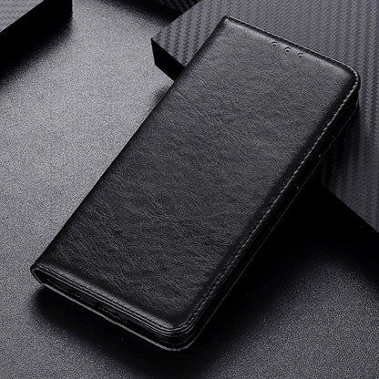 Magnetic Crazy Horse Texture Horizontal Flip Leather Phone Case, For iPhone 16 Pro Max, For iPhone 16 Pro, For iPhone 15 Pro Max, For iPhone 15 Pro, For iPhone 15 Plus, For iPhone 15