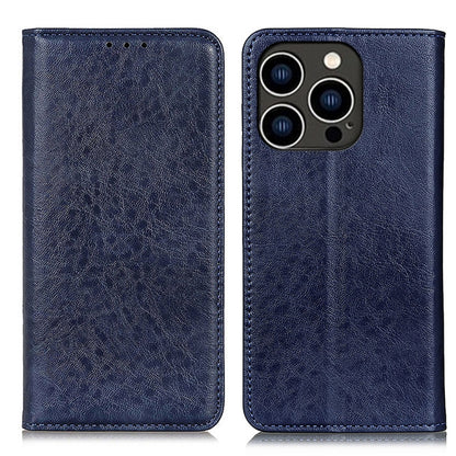 Magnetic Crazy Horse Texture Horizontal Flip Leather Phone Case, For iPhone 16 Pro Max, For iPhone 16 Pro, For iPhone 15 Pro Max, For iPhone 15 Pro, For iPhone 15 Plus, For iPhone 15