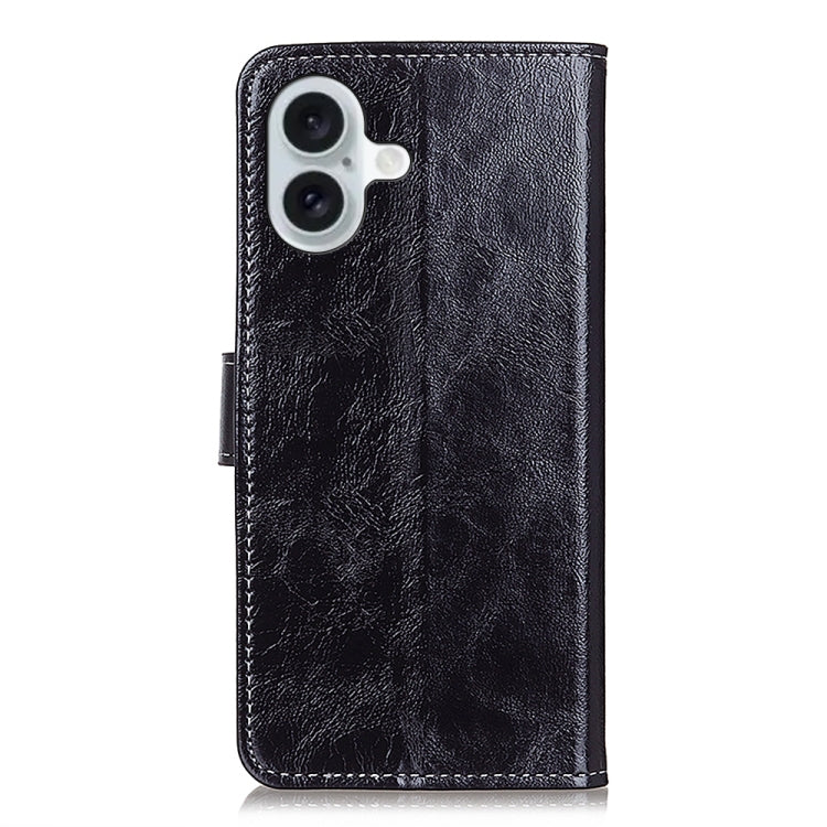 Retro Crazy Horse Texture Horizontal Flip Leather Phone Case