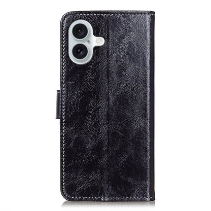 Retro Crazy Horse Texture Horizontal Flip Leather Phone Case