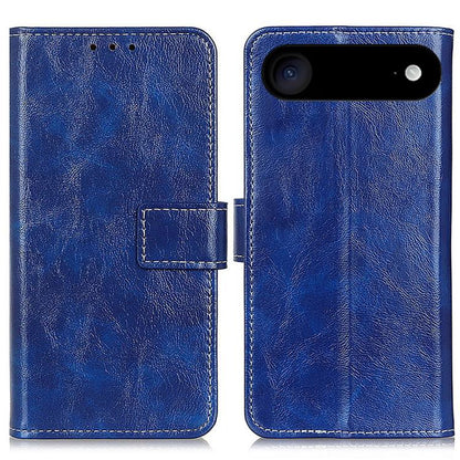 Retro Crazy Horse Texture Horizontal Flip Leather Phone Case